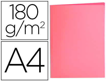 CLASSIFICADOR LIDERPAPEL DIN A4 ROSA PASTEL 180GR