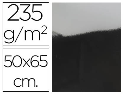 CARTOLINA LIDERPAPEL METALIZADA 50X65 CM 235 GR PRATA