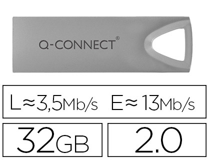 PEN DRIVE USB Q-CONNECT FLASH PREMIUM 32 GB 2.0
