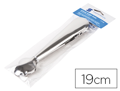 TENAZ PARA GELO SUPREMINOX EM ACO INOXIDAVEL 19 CM