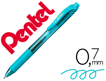 ROLLER PENTEL ENERGEL BL107 0,7MM TURQUESA