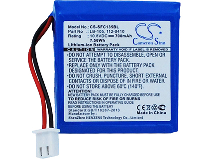 BATERIA DE LITIO SAFESCAN LB-105 RECARGAVEL PARA SAFESCAN 155-S