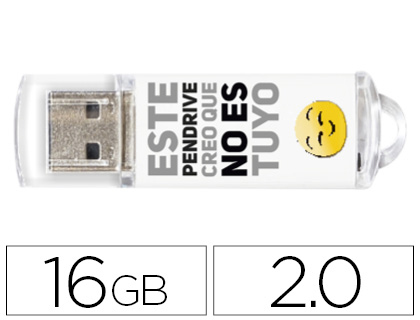 PEN DRIVE TECHONETECH FLASH DRIVE 16 GB 2.0 NO ES TUYO