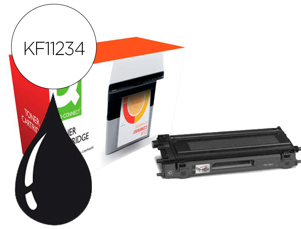 TONER COMPATIVEL Q-CONNECT BROTHER TN423K HL-L8260 / 8360 PRETO 6500 PAGINAS