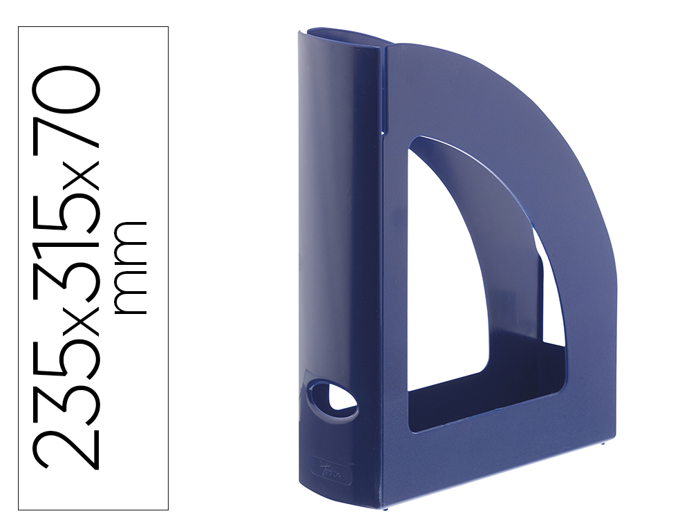 GAVETA DE ARQUIVO ARCHIVO 2000 ANTIMICROBIANO SANITIZED POLIESTIRENO LOMBADA 80 MM AZUL 250X80X320 MM