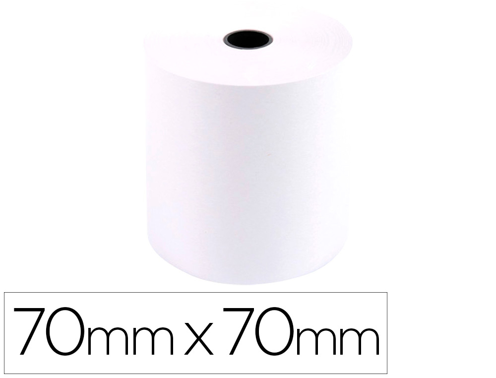 ROLO CALCULADORA EXACOMPTA ELECTRO OFFSET 70 MM X 70 MM 60 G/M2