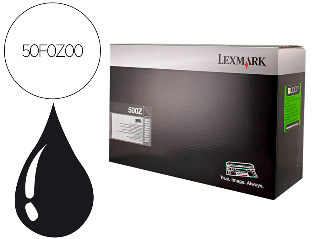 TAMBOR LEXMARK 50F0Z00 PRETO 60000 PAGINAS