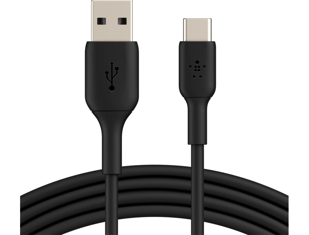 CABO BELKIN CAB001BT1MBK USB-C A USB-A BOOS CHARGE COMPRIMENTO 1 M COR PRETO