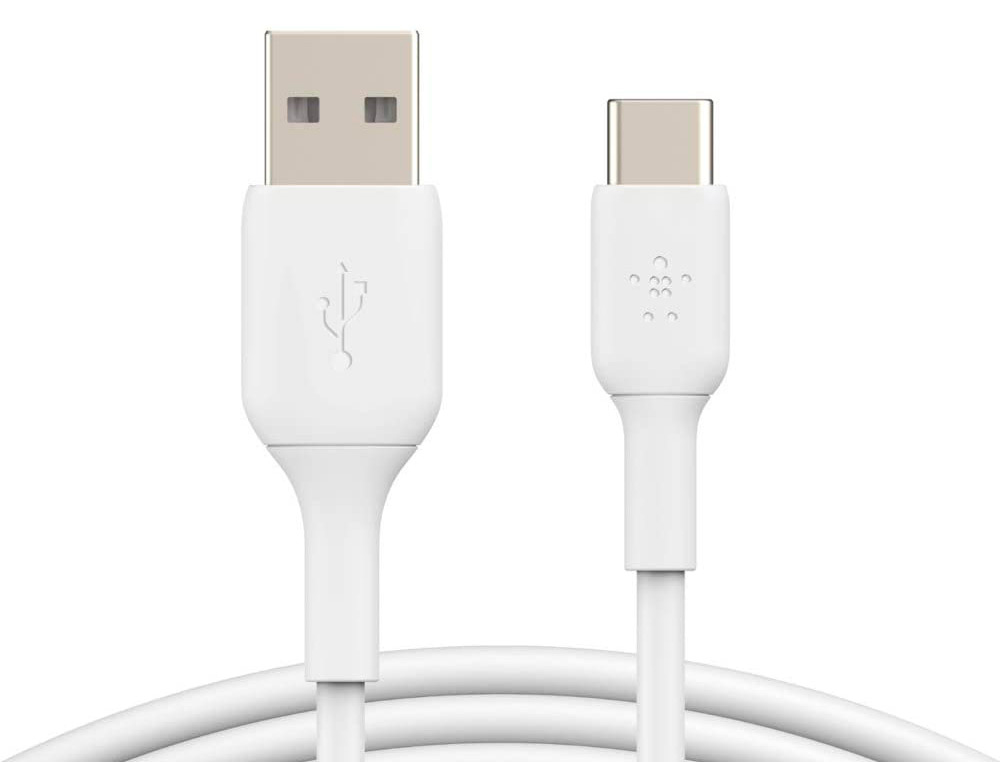 CABO BELKIN CAB001BT1MWH USB-C A USB-A BOOS CHARGE COMPRIMENTO 1 M COR BRANCO