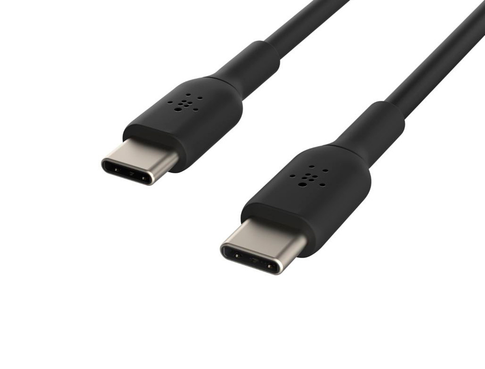 CABO BELKIN CAB003BT1MBK USB-C A USB-C BOOST CHARGE COMPRIMENTO 1 M COR PRETO