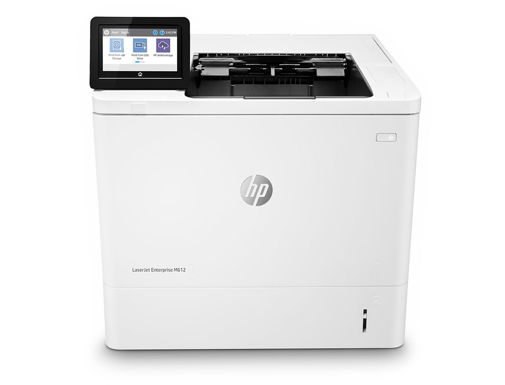 IMPRESSORA HP LASERJET ENTERPRISE M612DN MONOCROMO LASER DUPLA FACE 71 PPM WIFI BANDEJA ENTRADA 550 FOLHAS