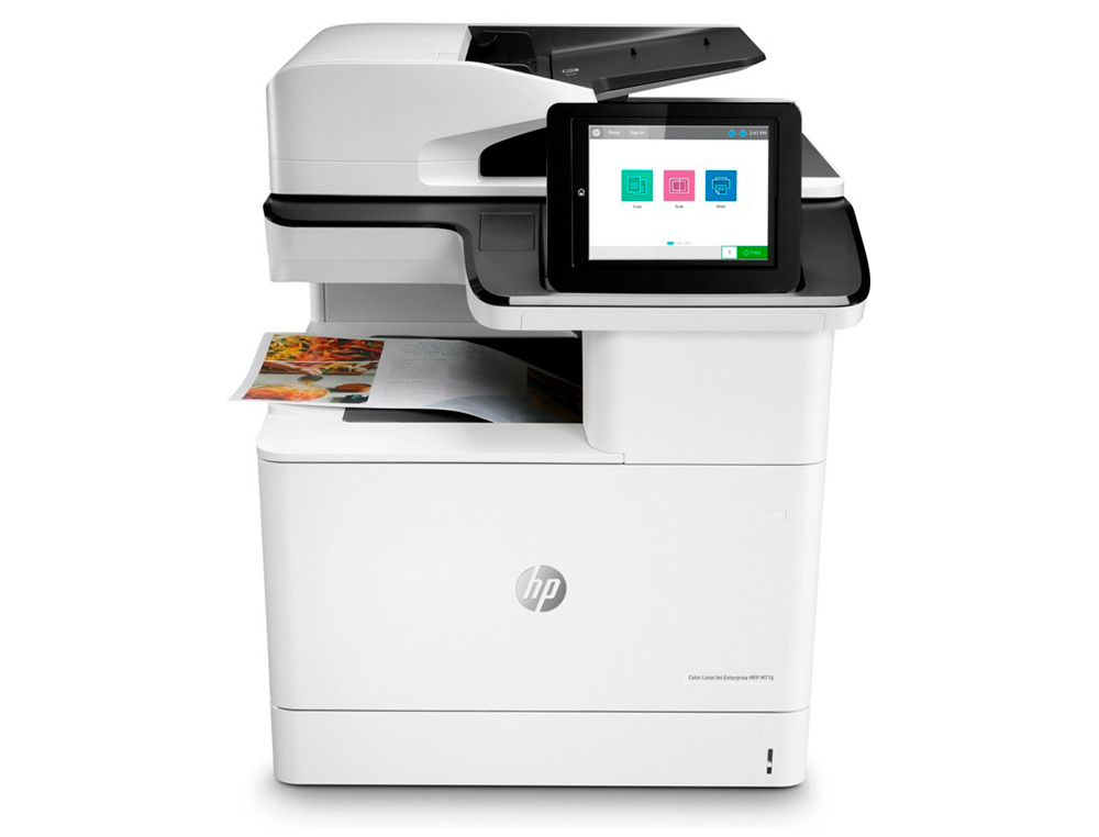 MULTFUNCOES HP MFP 776DN A3 COLOR LASER 26 PPM WIFI SCANNER COPIADORA IMPRESSORA FAX BANDEJA DE ENTRADA 550 FOLHAS