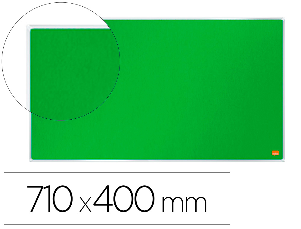 QUADRO DE AVISOS NOBO IMPRESSION PRO FELTRO VERDE FORMATO PANORAMICO 32