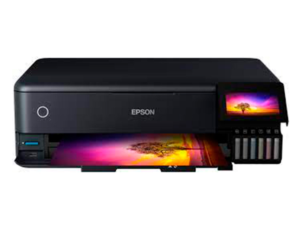 MULTIFUNCOES EPSON ECOTANK ET-8550 A3+ TINTA 32 PPM 5760X1400 DPI IMPRESSORA COPIADORA SCANNER WIFI