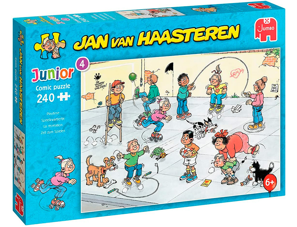 PUZZLE JUMBO JAN VAN HAASTEREN HORA DE BRINCAR 240 PECAS