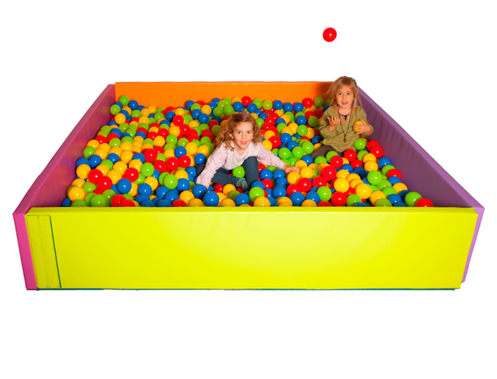 PISCINA DE BOLAS DOBRAVEL SUMODIDACTIC POLIESTER REVESTIDA PVC 200X120X40X5 CM BOLAS NAO INCLUIDAS