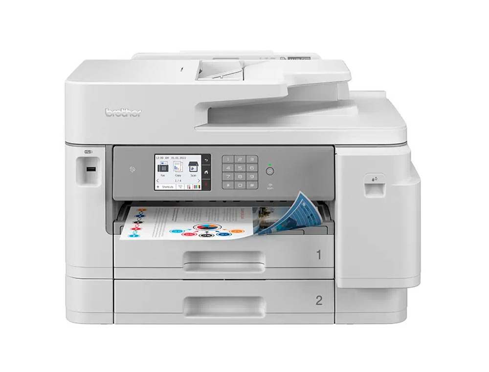 MULTIFUNCOES BROTHER MFC-J5955DW DIN A3 INJECAO TINTA DUPLEX WIFI 30 PPM COPIADORA SCANNER IMPRESSORA FAX
