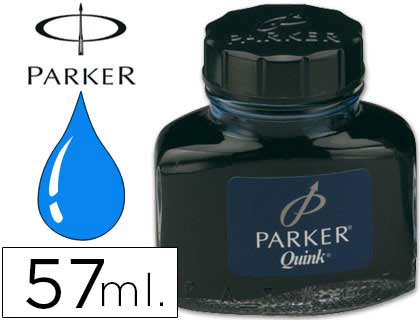 TINTA PARKER PARA CANETA AZUL REAL FRASCO