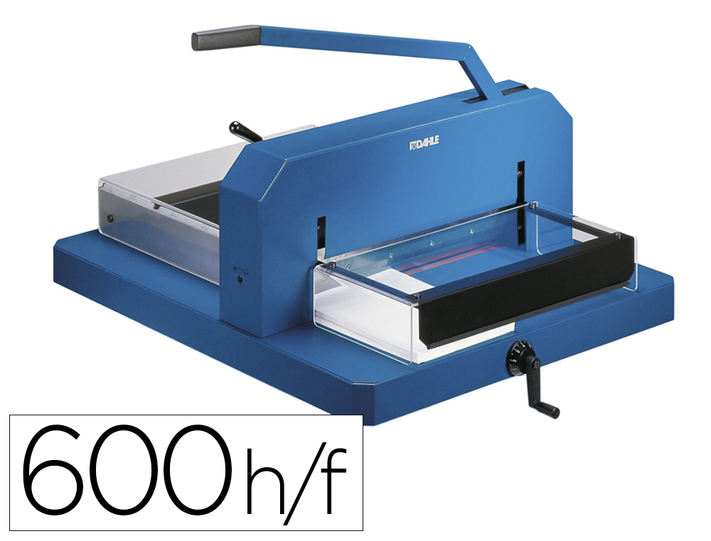 GUILHOTINA DE ALAVANCA DAHLE 846 DIN A3 COMPRIMENTO DE CORTE 430 MM CAPACIDADE DE CORTE 600 FOLHAS