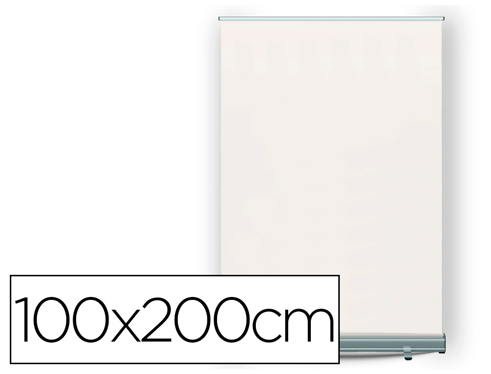 EXPOSITOR YOSAN ROLL UP ALUMINIO 1 FACE LARGURA 100 CM ALTURA 200 CM