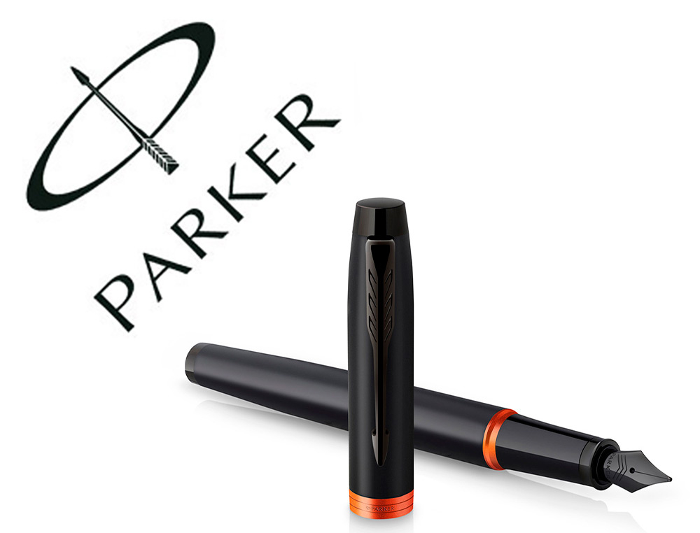 CANETA PARKER IM PROFESSIONAL ANEL LARANJA APARO F EM ESTOJO DE OFERTA