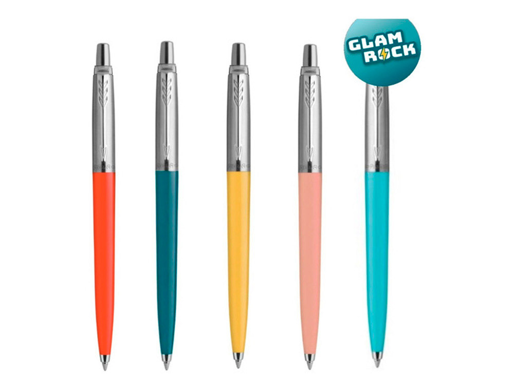 ESFEROGRAFICA PARKER JOTTER ORIGINALS GLAM ROCK TRANSIT EXPOSITOR DE 20 UNIDADES SORTIDAS