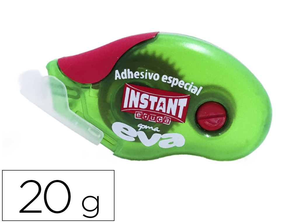 COLA INSTANT ROLLER EDUCA ESPECIAL GOMA EVA SEM SOLVENTES
