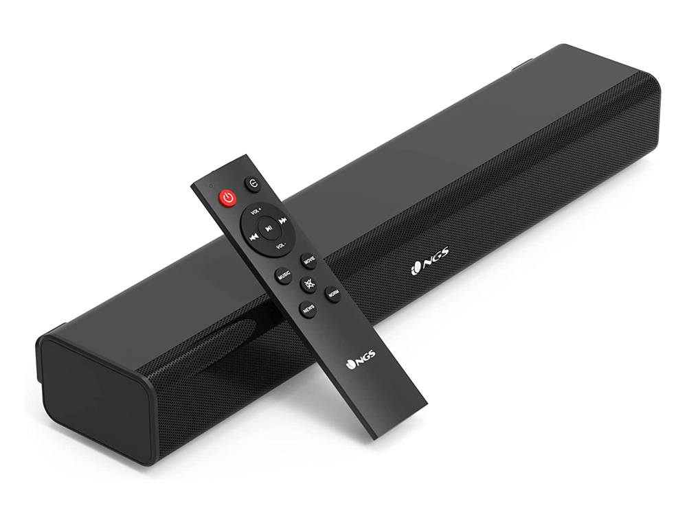 BARRA DE SOM NGS WIRELESS SOUNDBAR 40 W BLUETOOTH OTICA / AUX / USB COM COMANDO