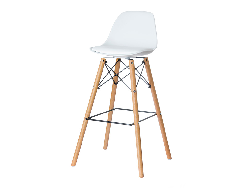 TAMBORETE FAST-PAPERFLOW STEELWOOD PE FAIA ASSENTO BRANCO LOTE DE 2 UNIDADES