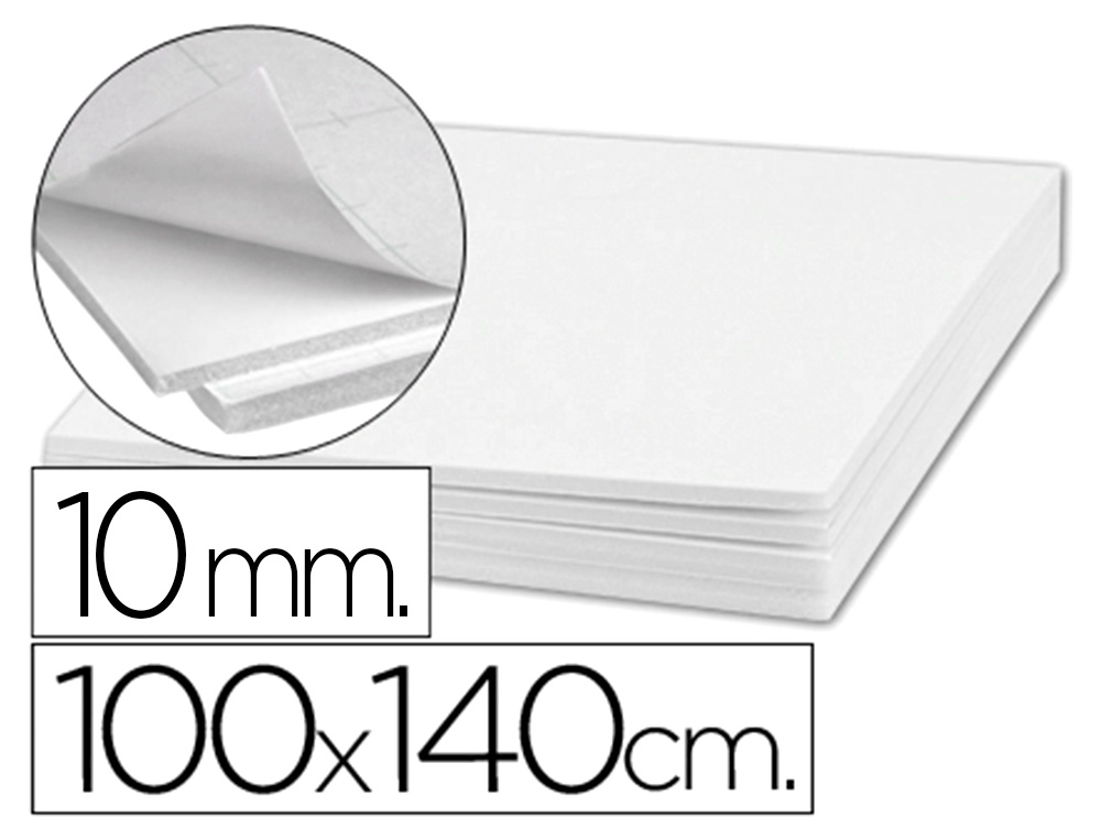 CARTAO K-LINE LIDERPAPEL BRANCO DUPLA FACE 100X140CM ESPESSURA 10 MM