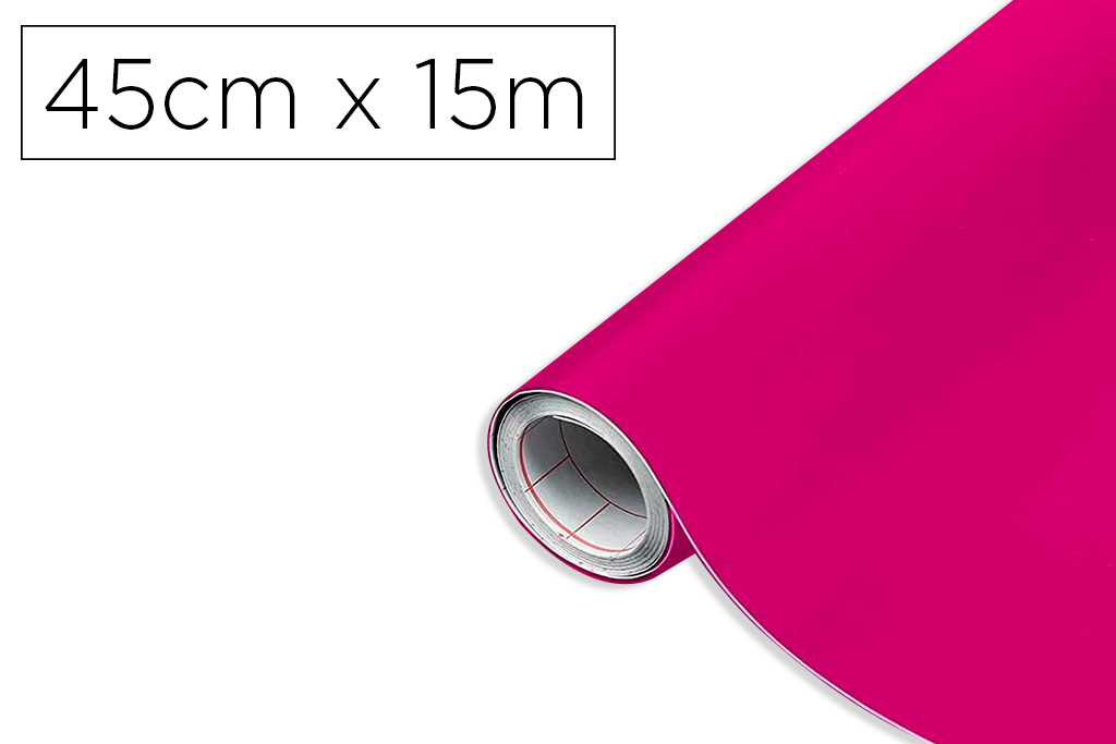 ROLO ADESIVO DC-FIX MAGENTA LARGURA 45 CM COMPRIMENTO 15 MT