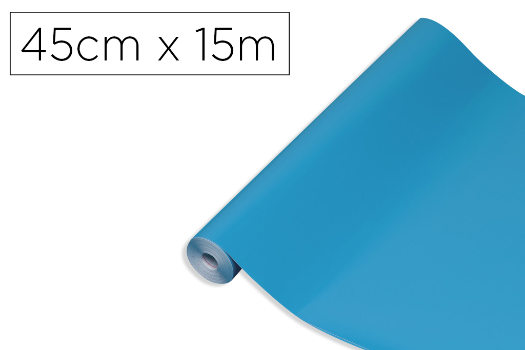 ROLO ADESIVO DC-FIX CIAN LARGURA 45 CM COMPRIMENTO 15 MT