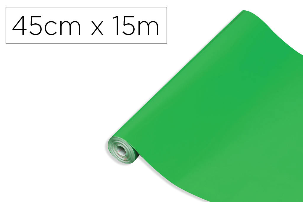 ROLO ADESIVO DC-FIX VERDE LARGURA 45 CM COMPRIMENTO 15 MT