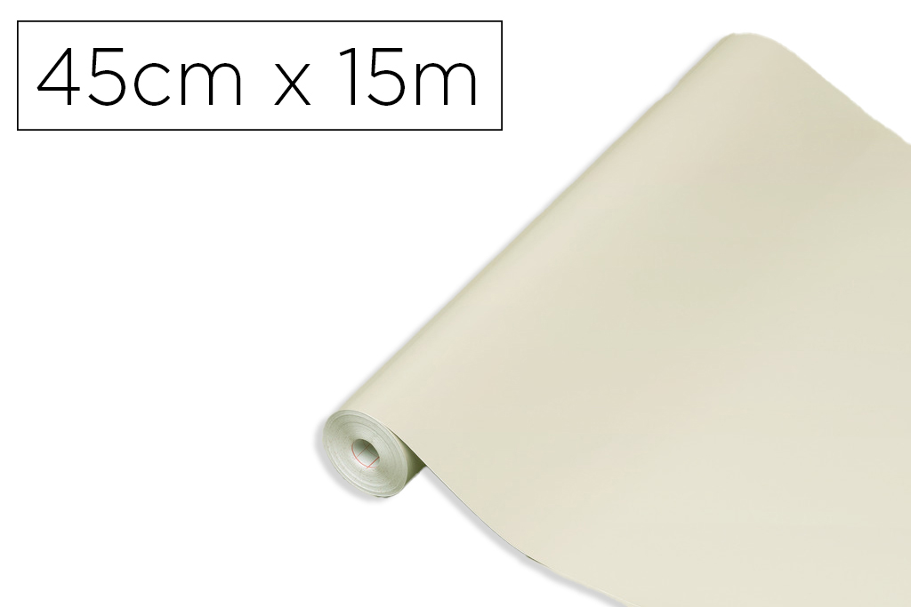 ROLO ADESIVO DC-FIX CINZA CLARO MATE LARGURA 45 CM COMPRIMENTO 15 MT