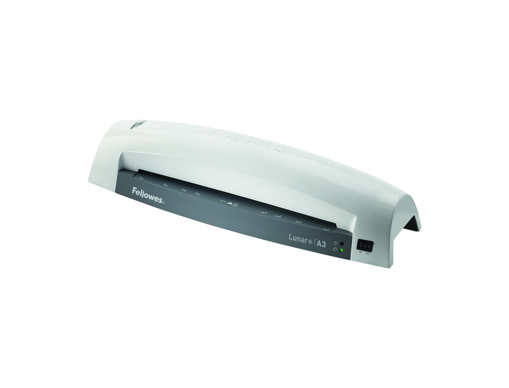 PLASTIFICADORA FELLOWES LUNAR A3 2 ROLOS SISTEMA ANTI ENCRAVAMENTO ATE 125 MICRONS COR BRANCO