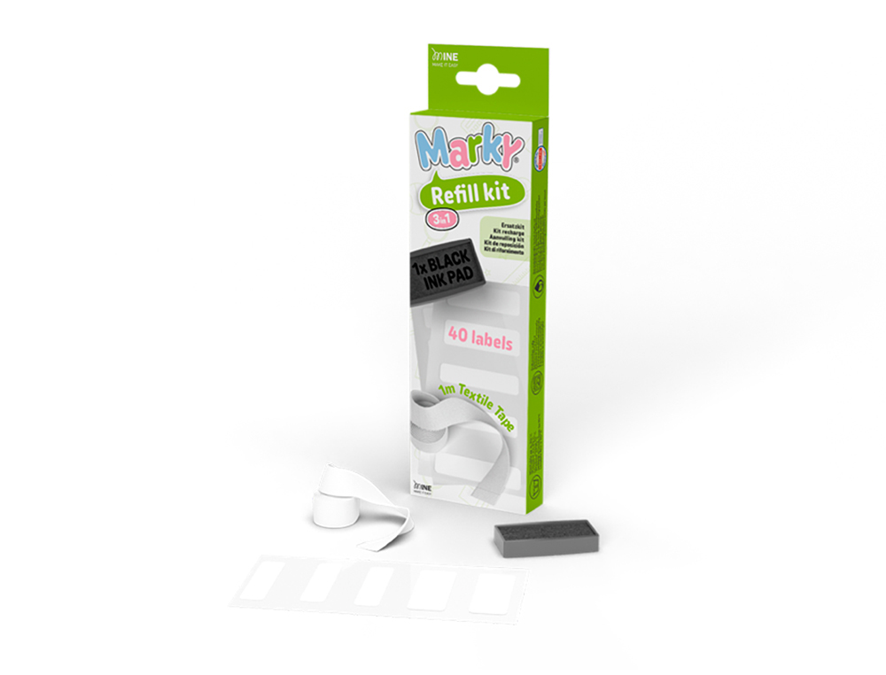 KIT DE RECARGA CARIMBO MARCADOR MARKY