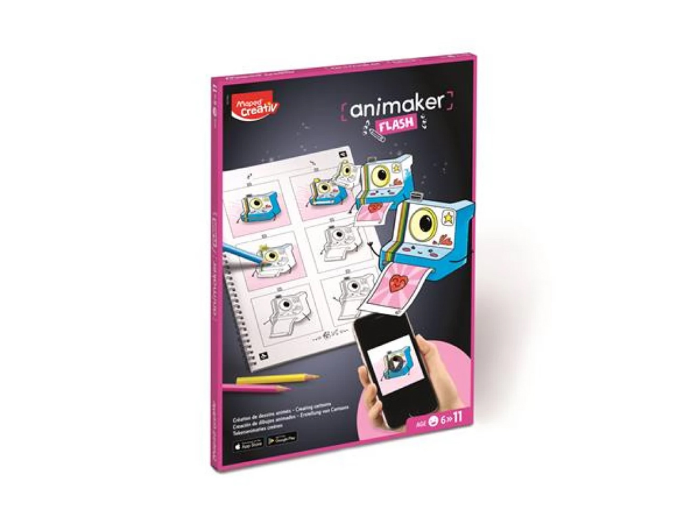 CONJUNTO MAPED CREATIV ANIMAKER FLIP POP
