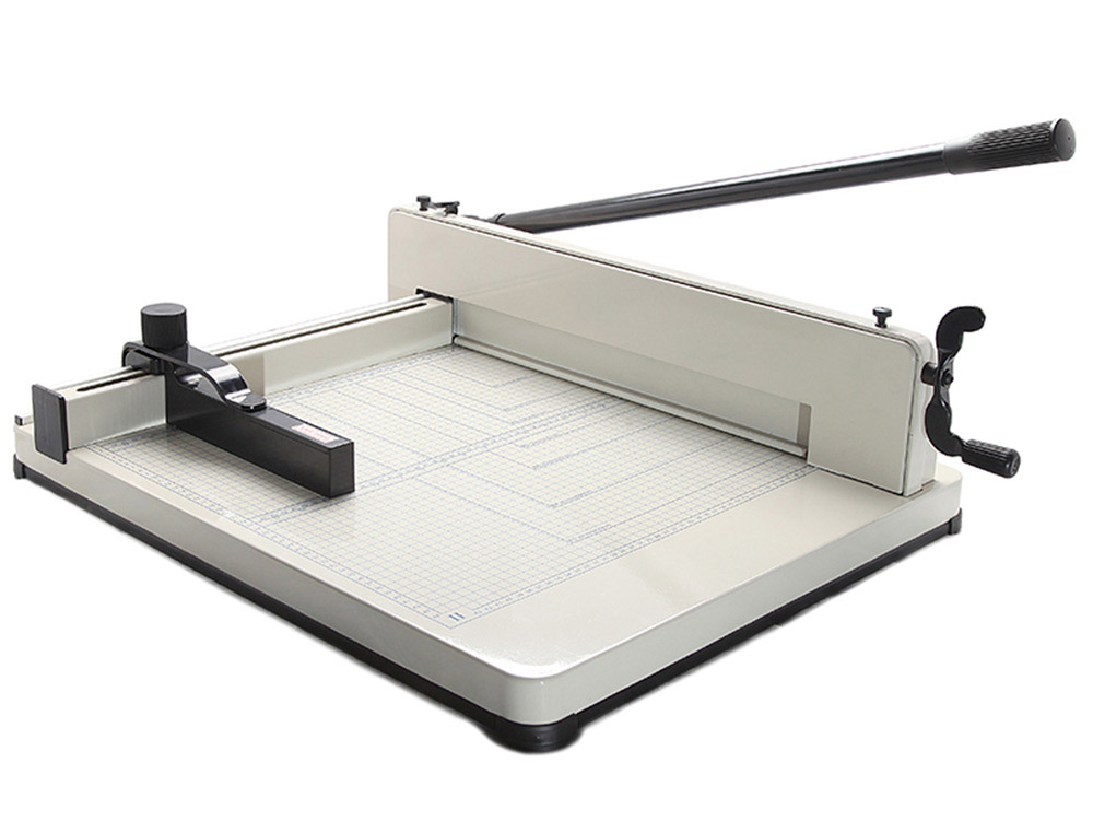 GUILHOTINA Q-CONNECT KF14297 MANUAL PROFISSIONAL COMPRIMENTO DO CORTE 430 MM CAPACIDADE 400 FOLHAS