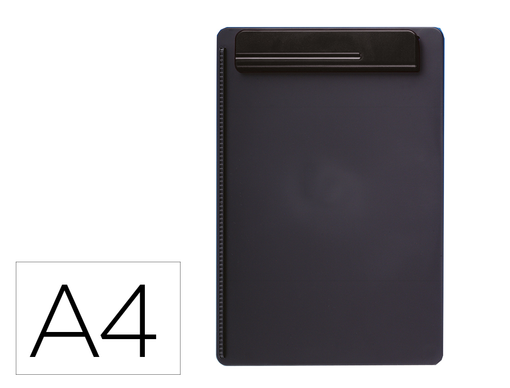 PORTA NOTAS MAUL GO DIN A4 PLASTICO RECICLADO COM PINCA COR PRETO