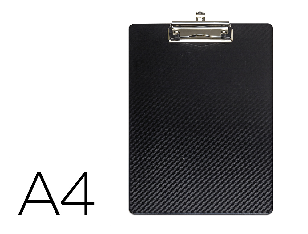 PORTA NOTAS MAUL FLEXX DIN A4 POLIPROPILENO COM PINCA COR PRETO