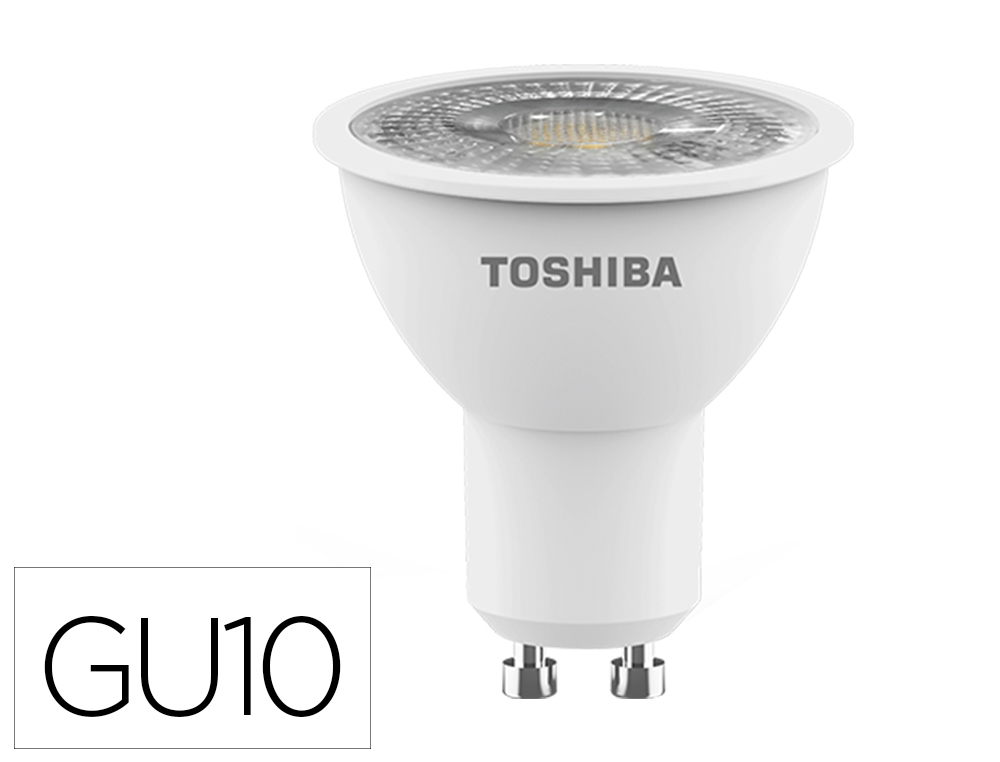 LAMPADA LED TOSHIBA GU10 5.5W 3000K LUZ QUENTE