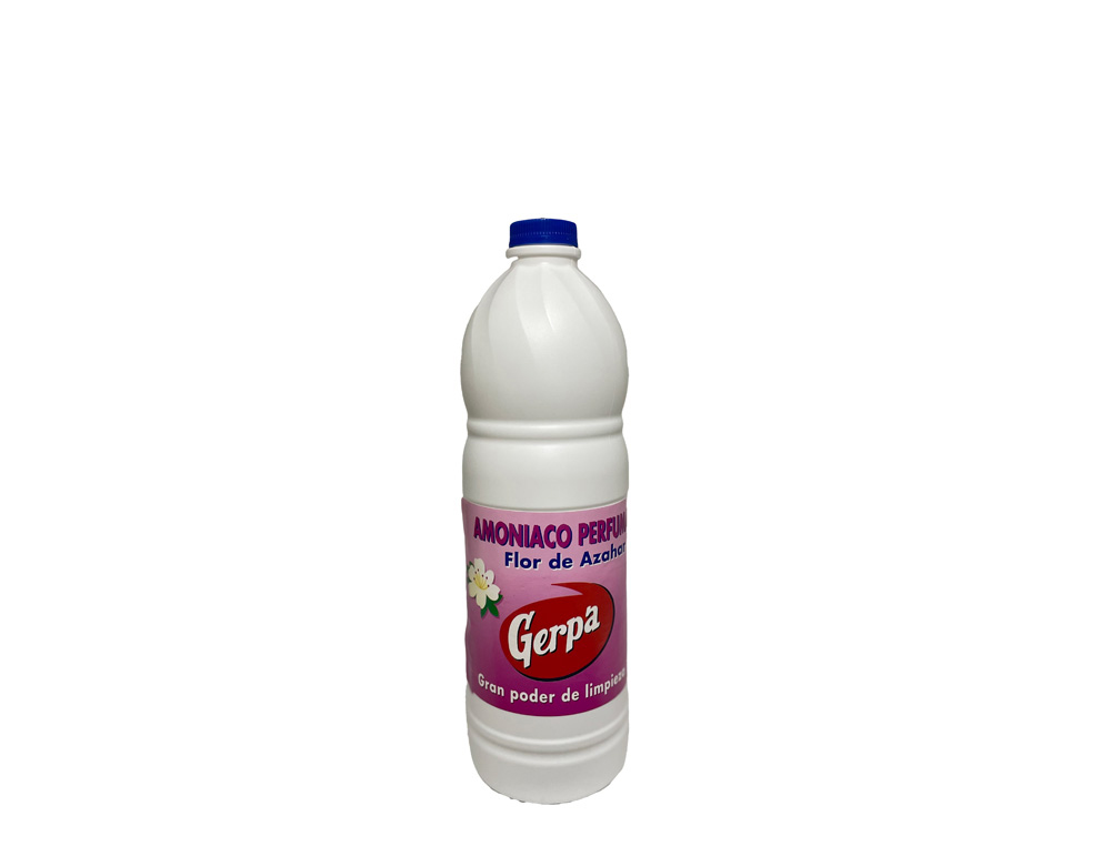 AMONIACO GERPA PERFUMADO FLOR DE LARANJEIRA GARRAFA 1 LITRO