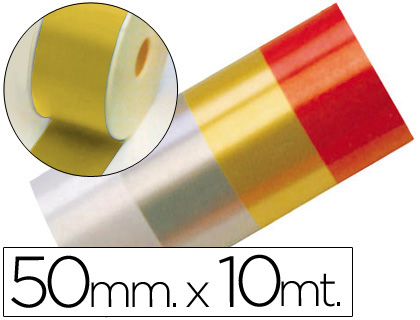FITA FANTASIA DOURADA 10MTX50MM