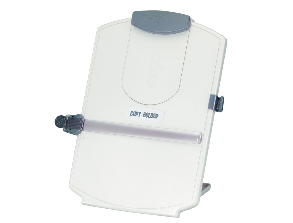 ATRIL DE SECRETARIA Q-CONNECT COM BASE REGULAVEL DE PLASTICO MEDIDAS: 345 X 235 MM