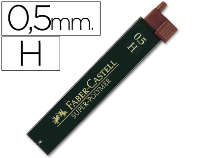 MINAS FABER GRAFITE 9065 0,5MMH CAIXA 12 MINAS