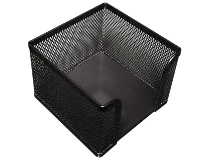 SUPORTE TACO DE PAPEL METALICO DE REDE PRETO
