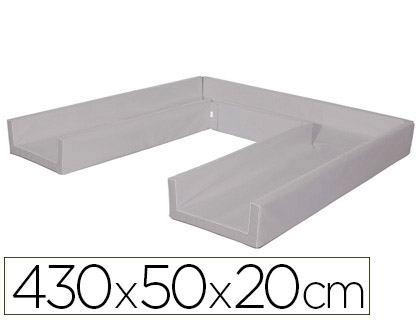 CIRCUITO MODULAR DE SUMO DIDACTIC 430X50X20 CM CINZA
