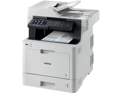 EQUIPAMENTO MULTIFUNCAO BROTHER MFC-L8900CDW LASER COR 31 PPM / 31 PPM SCANNER IMPRESSORA FAX BANDEJA 250F WIFI