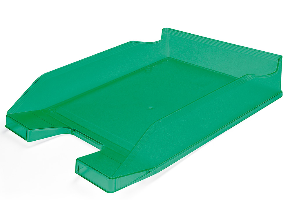 TABULEIRO DE SECRETARIA Q-CONNECT PLASTICO VERDE TRANSPARENTE