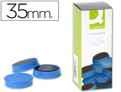 IMAN DE SINALIZACAO Q-CONNECT 3,5CM AZUL